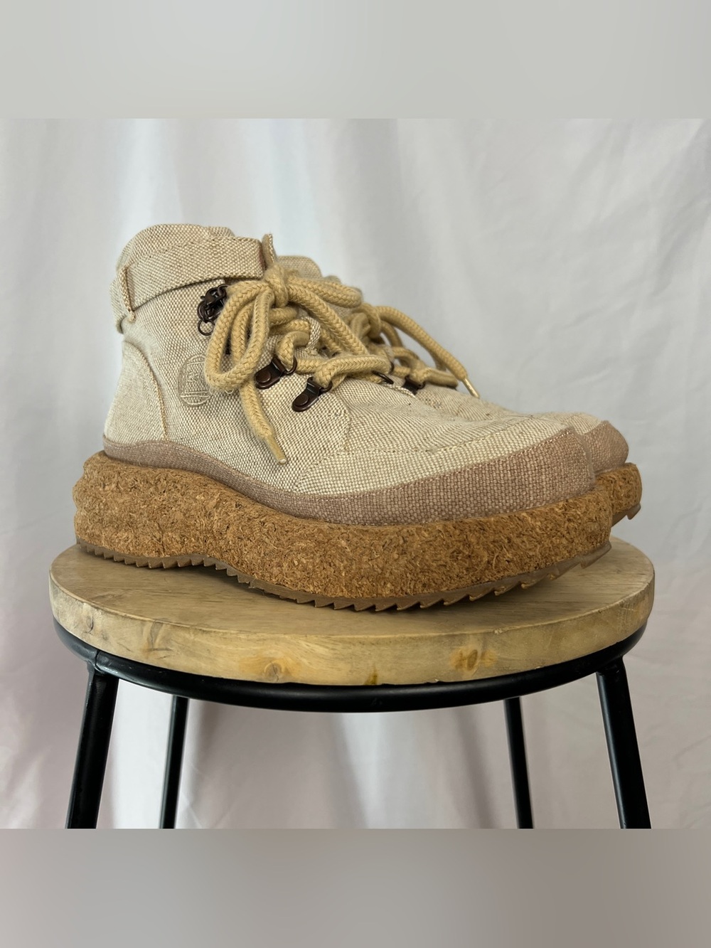 Tan ESQ Eco Hikers Festival Hiking Boots